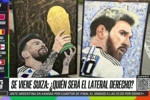 ESPN：墨西哥球迷创作梅西主题画作，希望送一幅给梅西