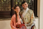 穿越回古代的画风！佩德里INS晒照，与女友一同穿着汉服